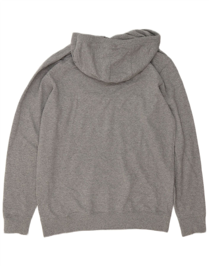 Vans Hombre Sudadera Con Capucha Gráfica Jersey De Algodón Gris Medio