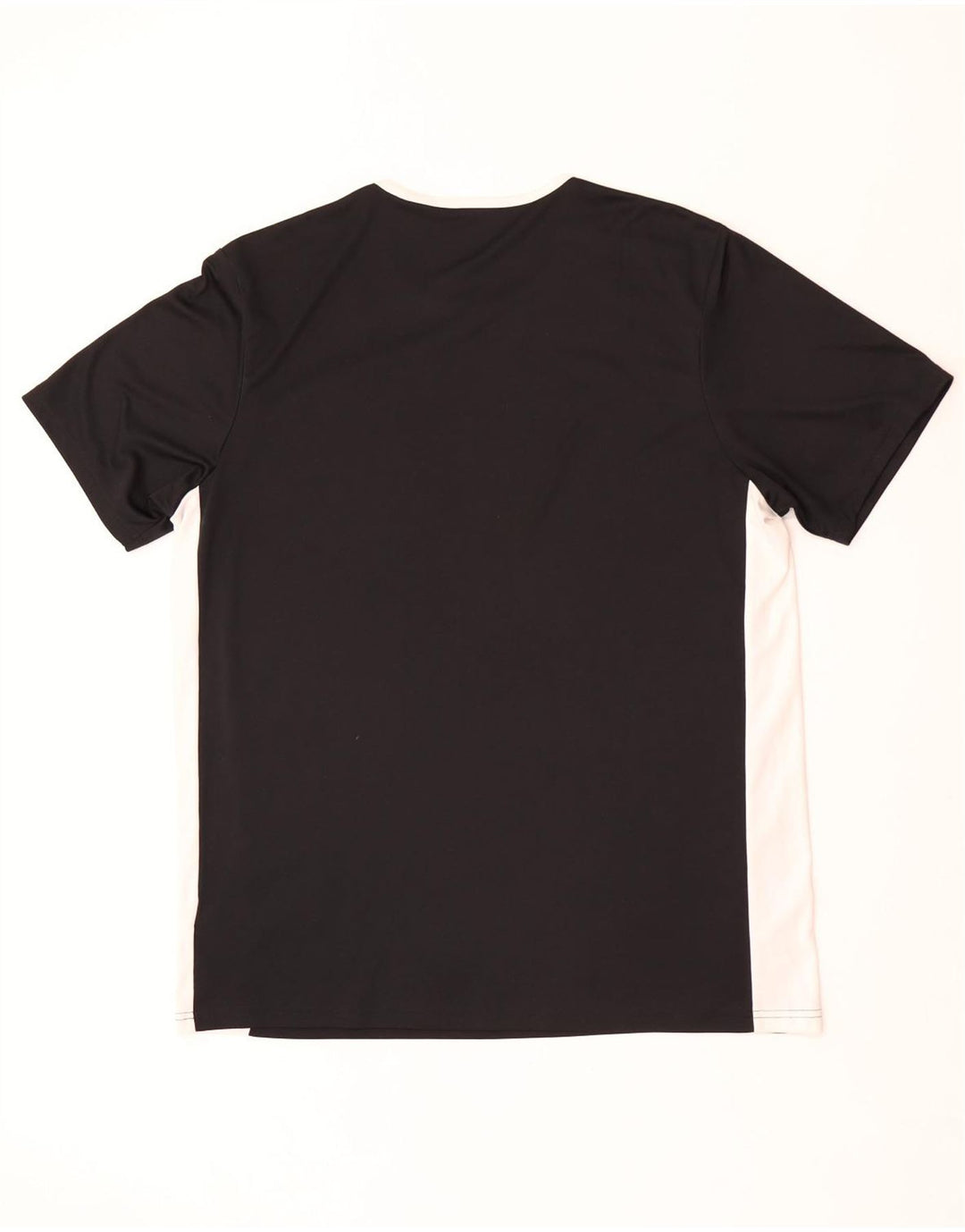 Adidas Hombre Climalite Camiseta Top XL Negro Colorblock Poliéster