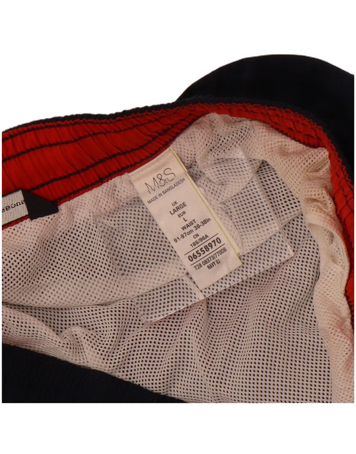 Marks & Spencer - Bañador para hombre, talla grande, poliéster, color azul marino