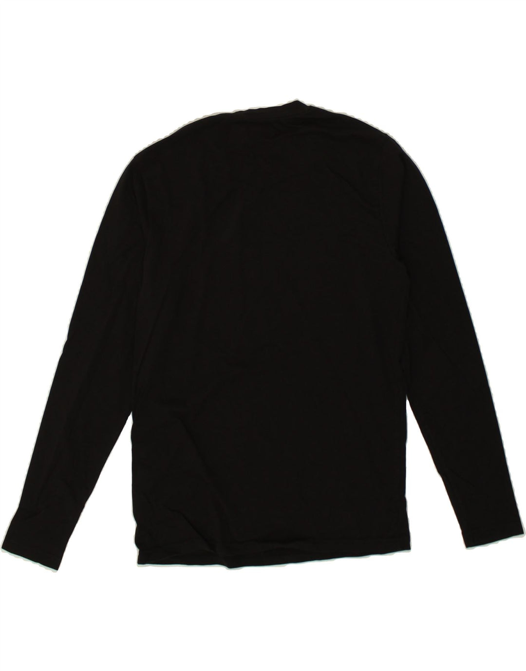 FARAH Hombre Top Manga Larga Algodón Negro Mediano