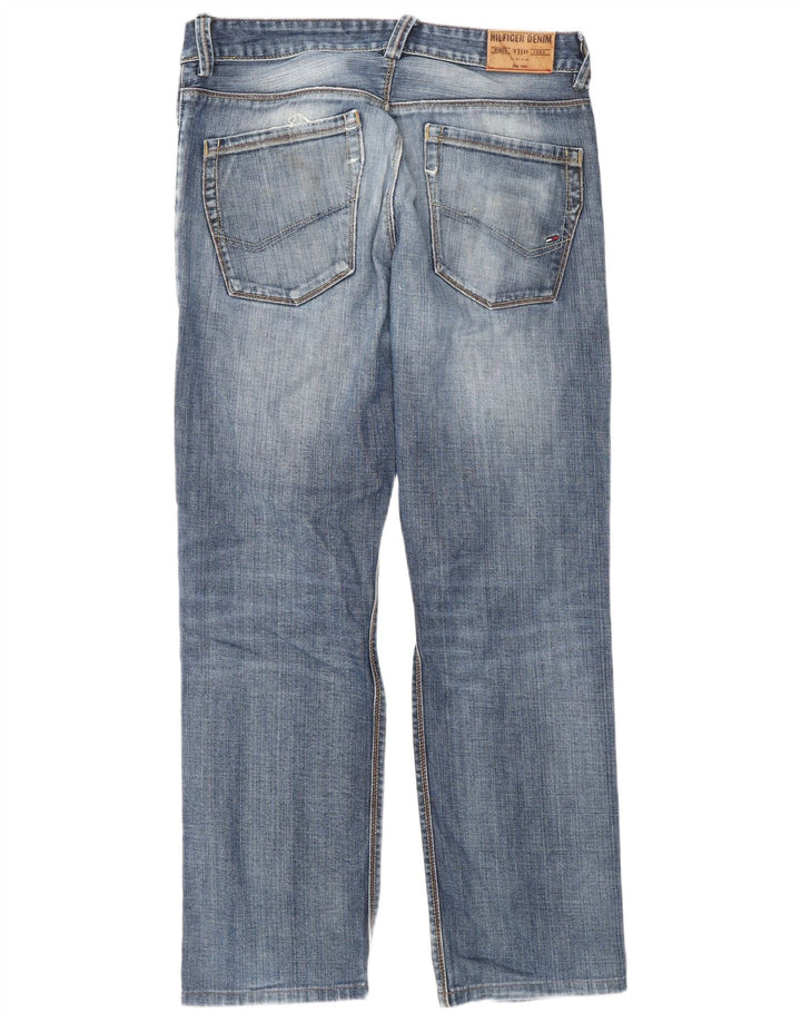 Tommy Hilfiger Vaqueros rectos para hombre W34 L32 Azul