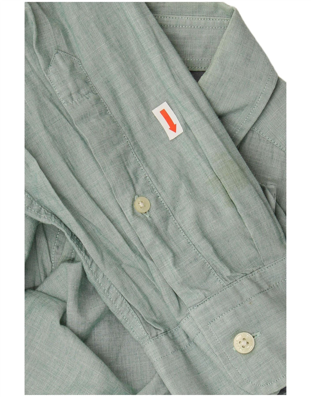 Camisa Jaeger Hombre Grande Algodón Verde