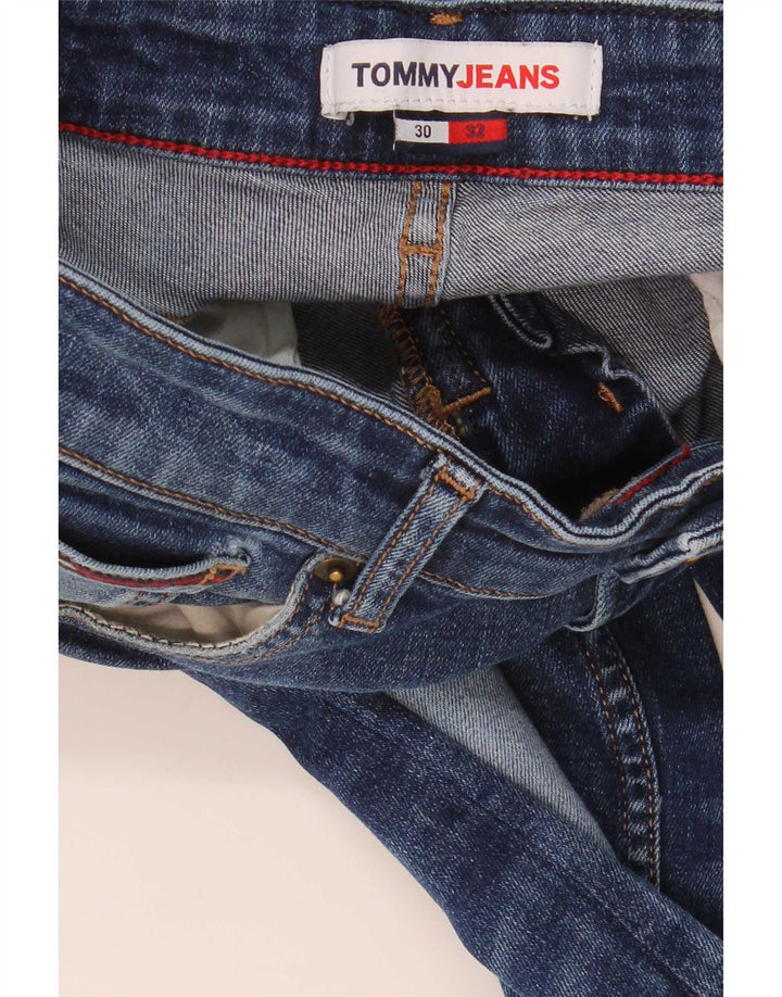 Tommy Hilfiger Vaqueros Slim para Hombre W30 L32 Azul Marino