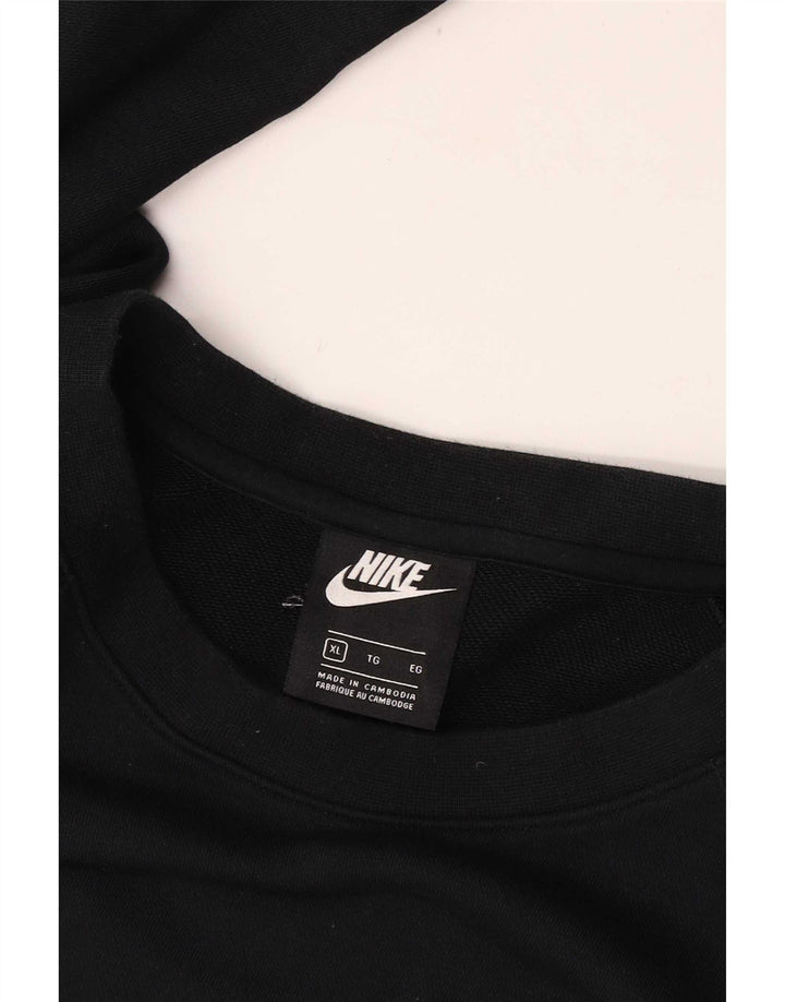 Nike - Sudadera con gráfico gráfico para hombre, talla XL, color negro