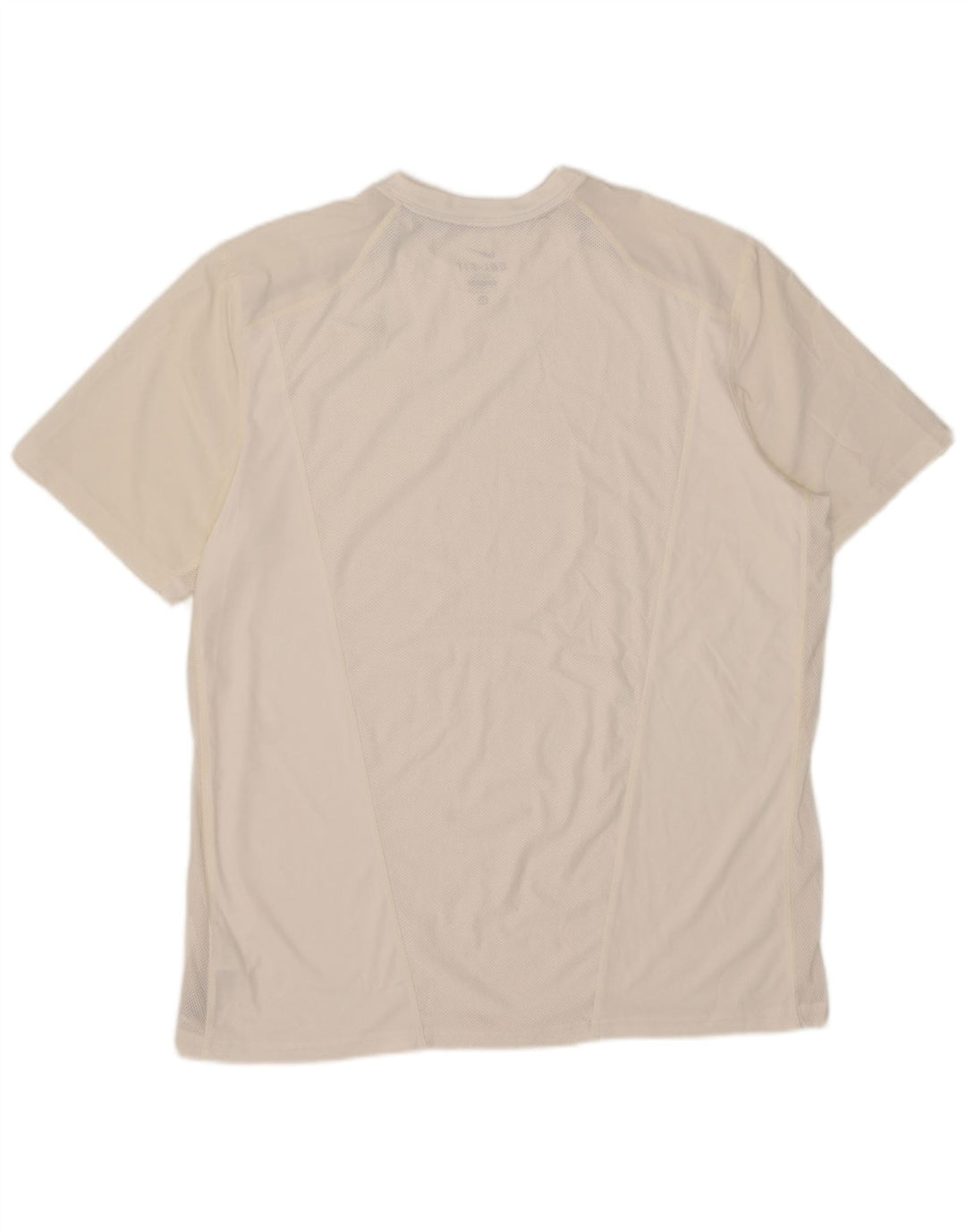 Camiseta Nike Dri Fit para hombre Top XL Poliéster blanco