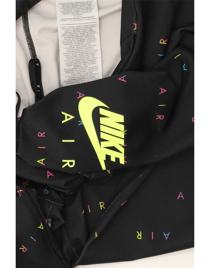 Nike Leggings gráficos para mujer UK 44 Mediano Negro Poliéster