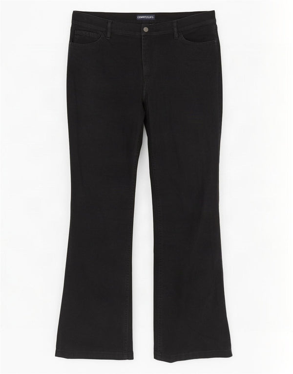 Cerruti 1881 Vaqueros Bootcut Mujer W32 L29 Algodón Azul Marino