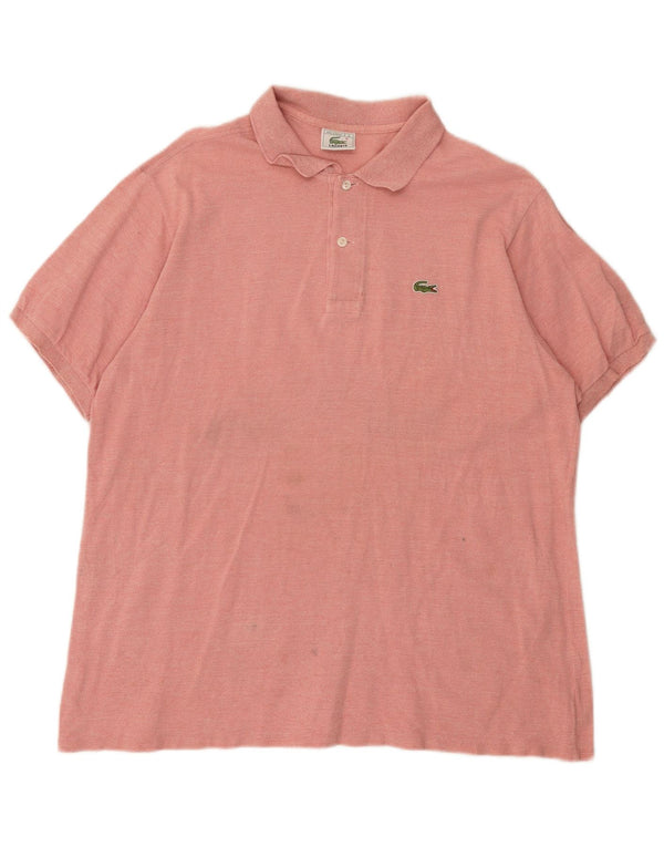 Polo Lacoste Hombre Talla 6 XL Algodón Rosa