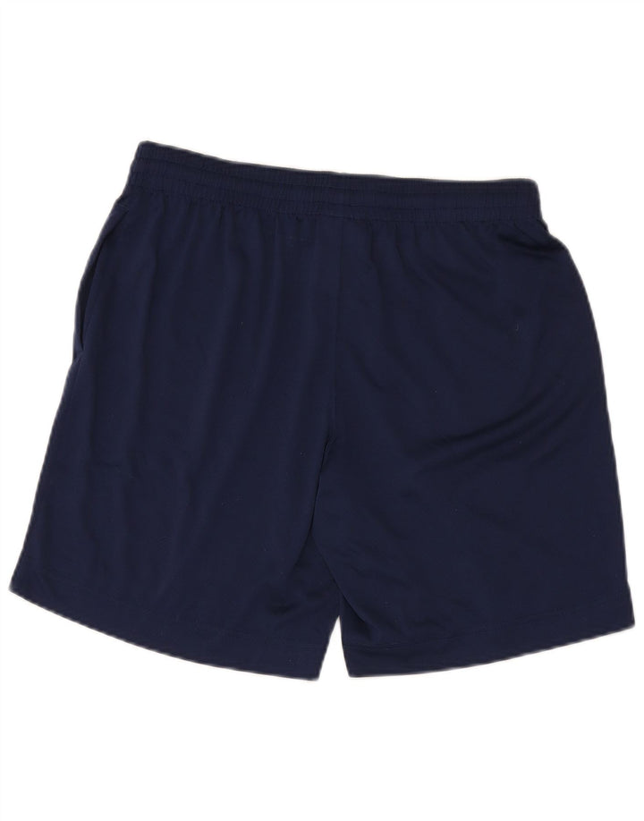 CHAMPION Pantalones cortos deportivos para hombre Poliéster azul marino mediano