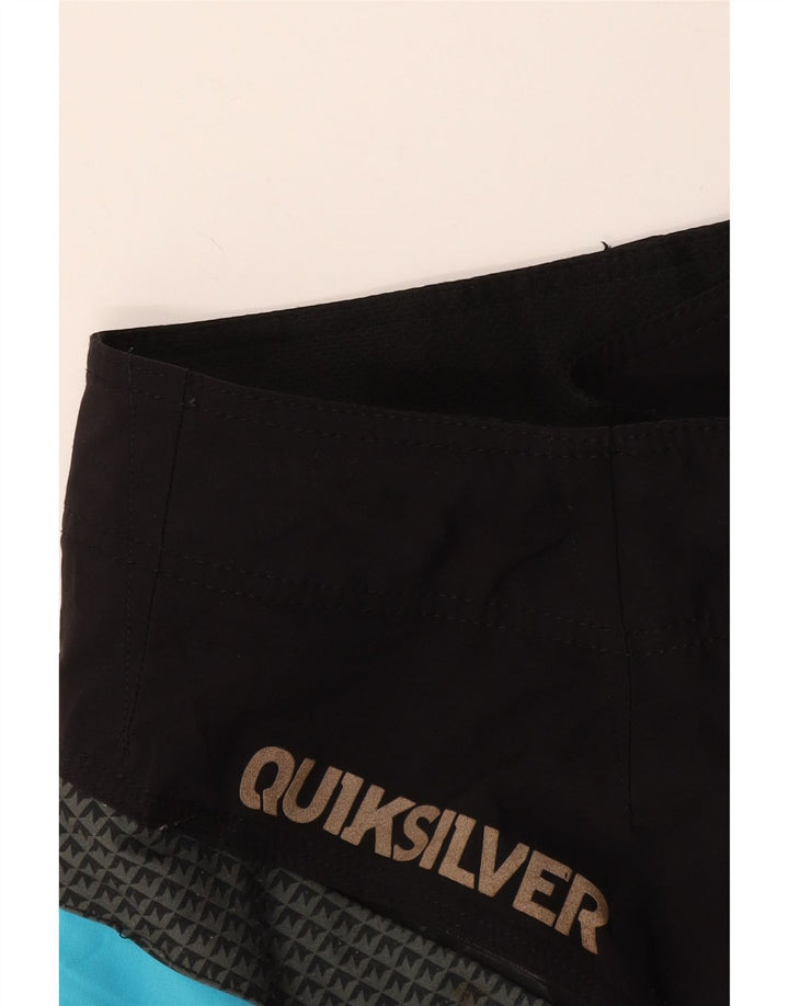 Quiksilver Bañador Corto para Hombre Large Black Colorblock