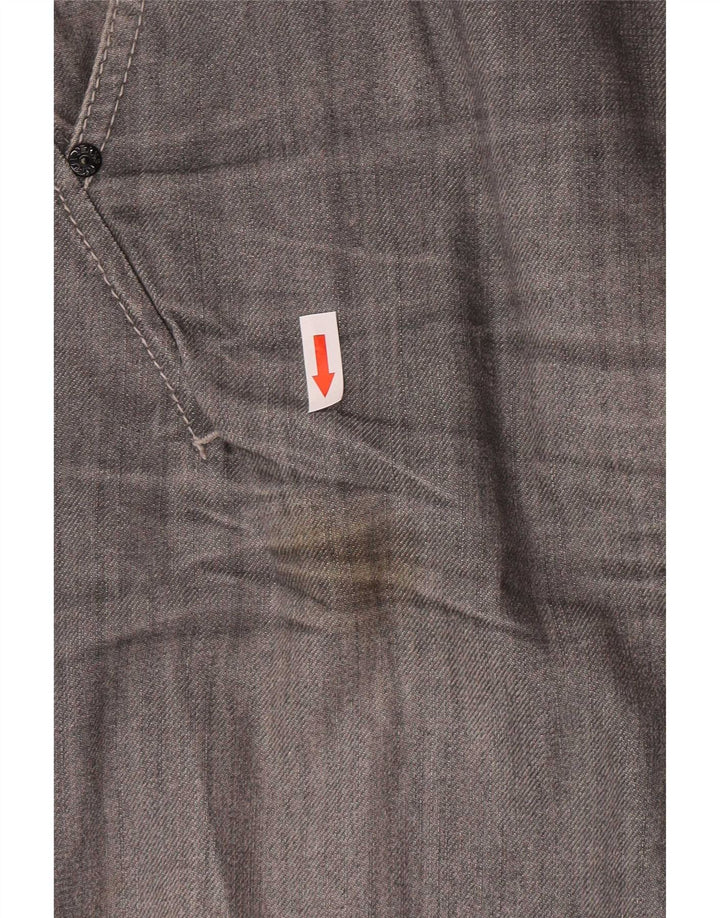 Vaqueros rectos para hombre Rifle W34 L33 Algodón gris