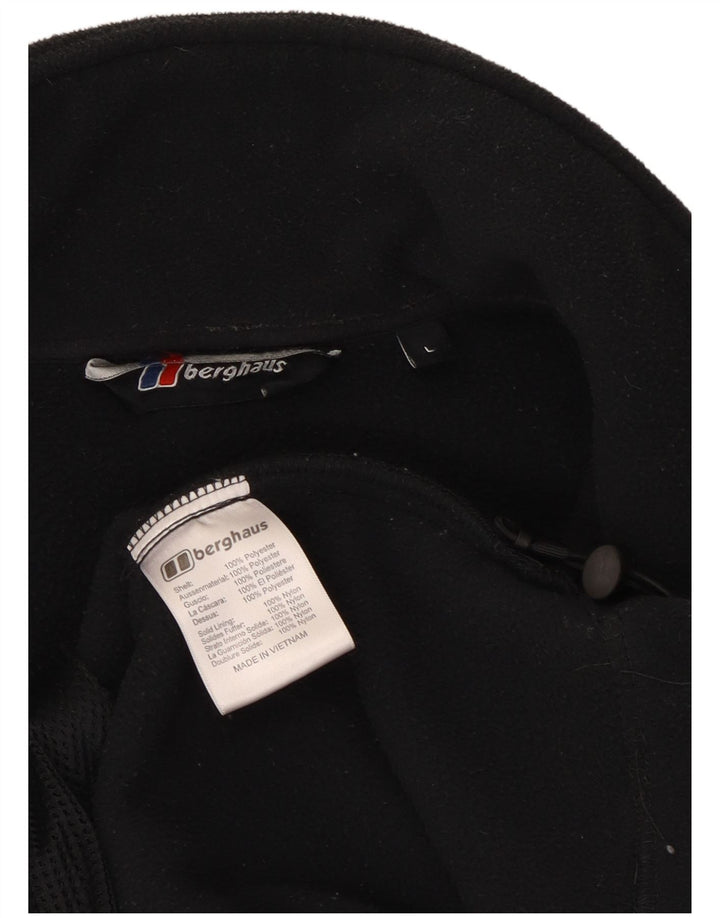 Berghaus Chaqueta polar para hombre UK 40 Large Poliéster negro