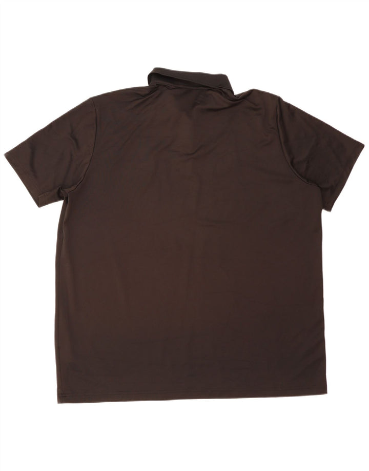 Polo ADIDAS Hombre 2XL Poliéster Negro