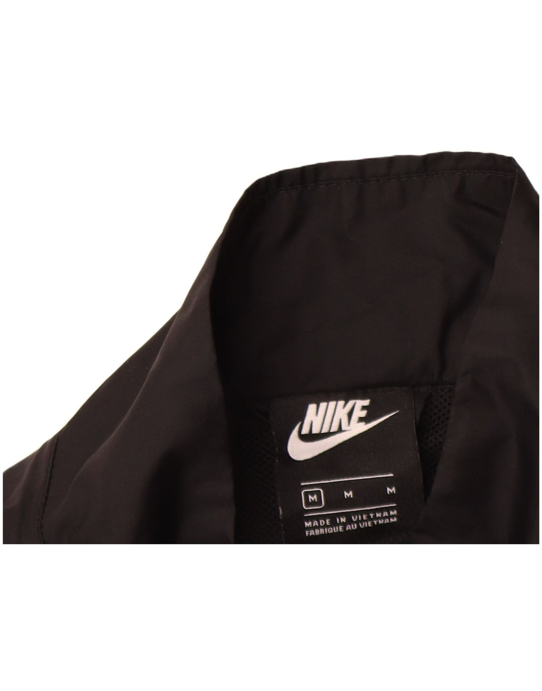 NIKE Hombre Chándal Top Chaqueta Mediano Negro Poliéster