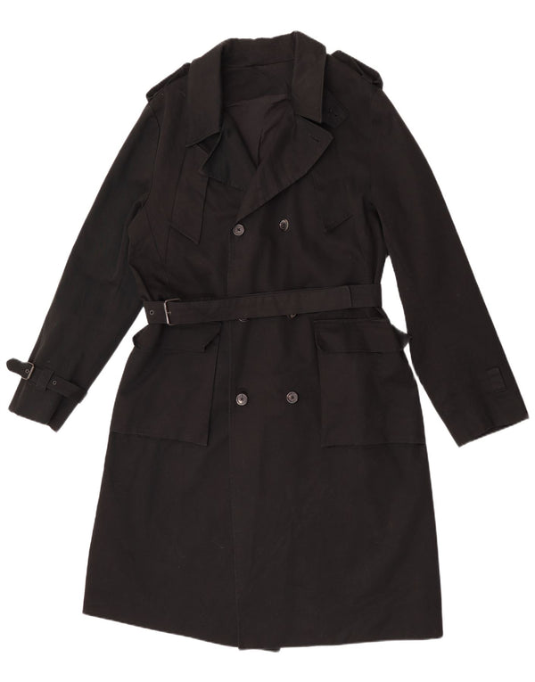 Gabardina para mujer La Redoute UK 46 Grande Algodón negro
