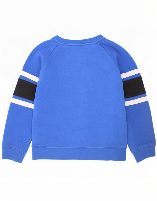 Nike Sudadera gráfica para niños 6-7 años Grande Azul Colorblock Algodón
