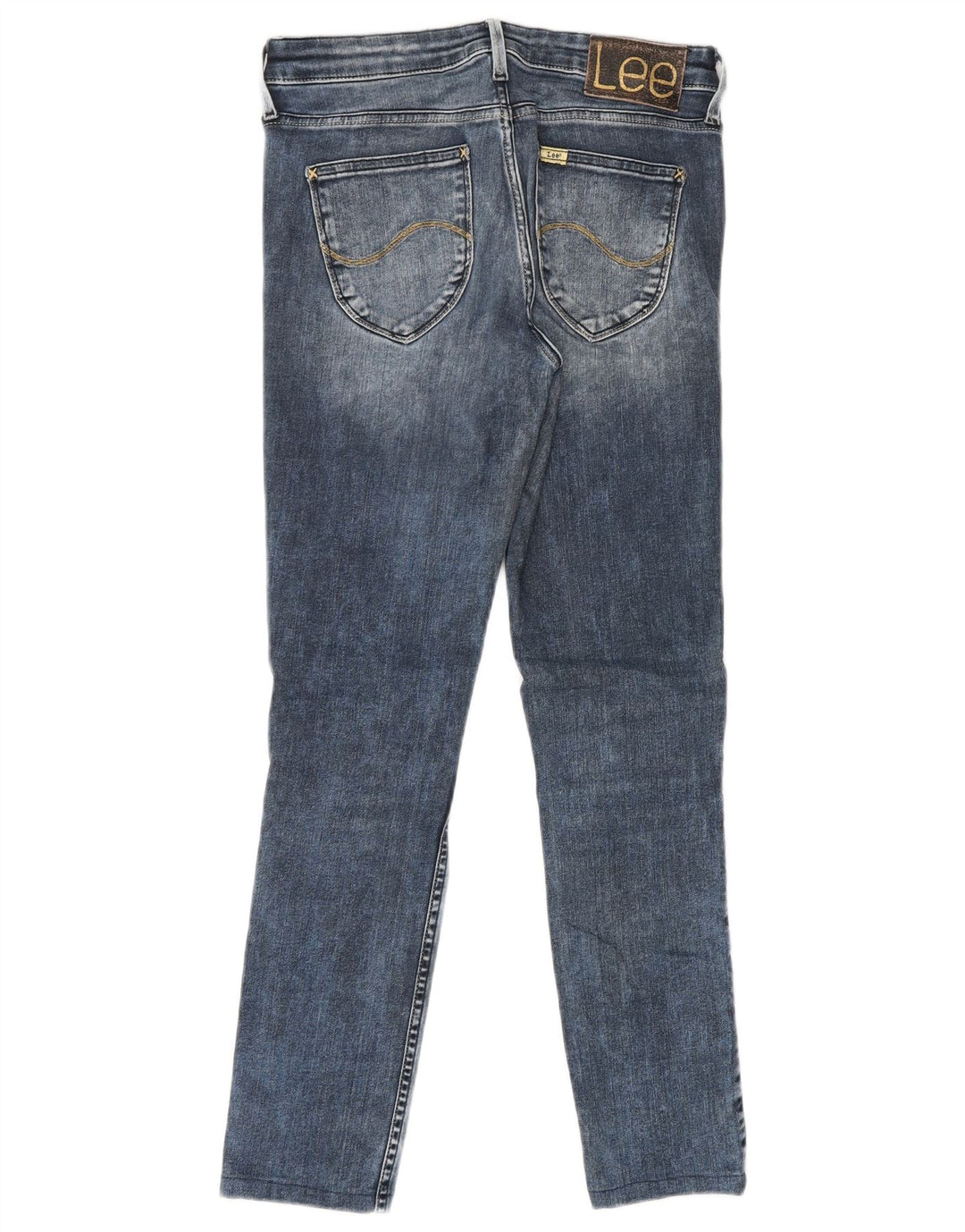 Vaqueros pitillo para mujer LEE W27 L25 Algodón azul