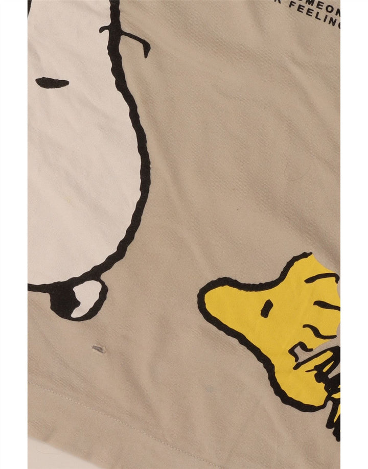 Zara Camiseta Gráfica para Niños Top 9-10 Años Off White