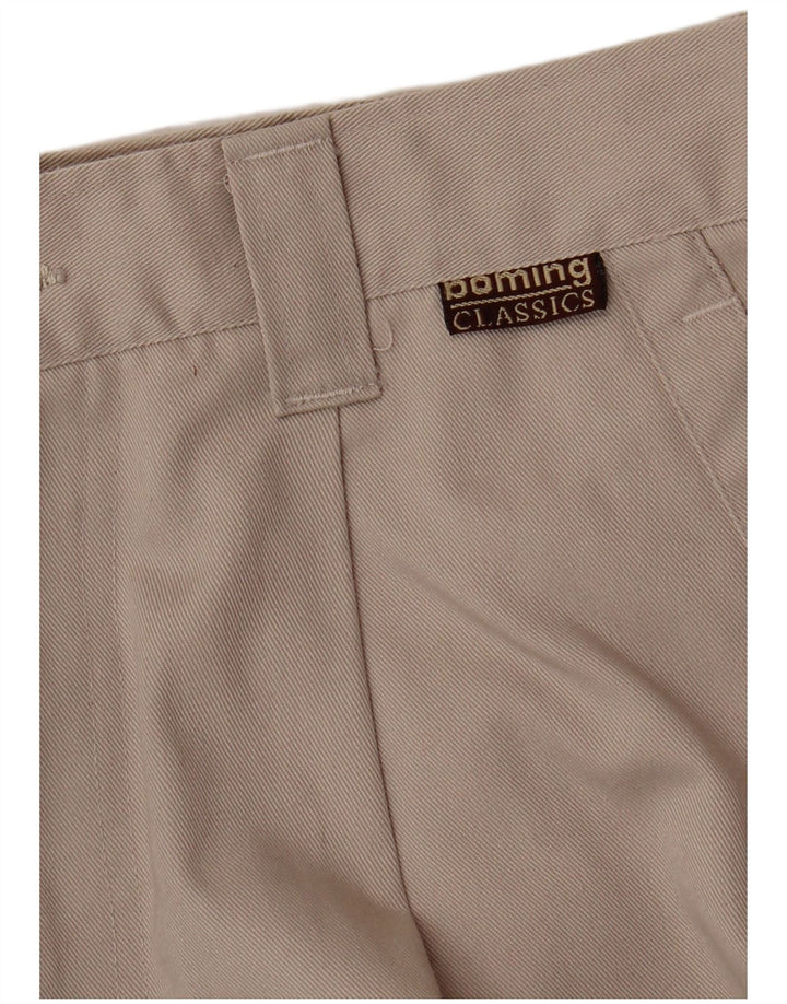 VINTAGE Pantalones cargo rectos clásicos para hombre W29 L29 Beige