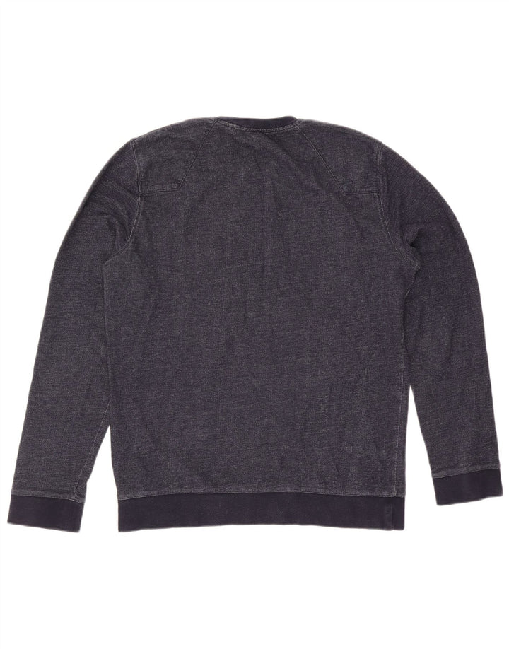 Calvin Klein Jeans Hombre Sudadera Gráfica Jumper Medium Azul Marino