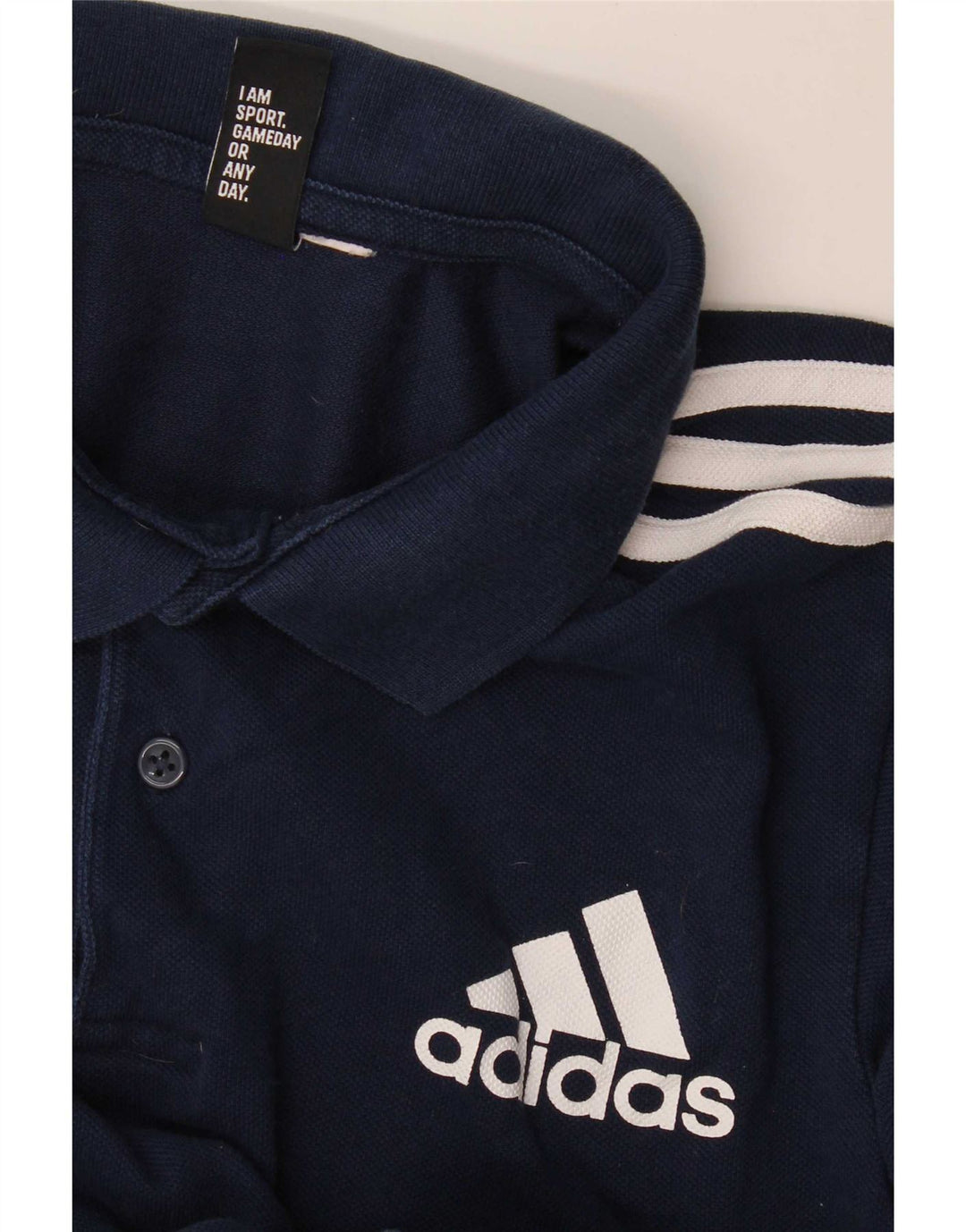 Polo Adidas Hombre Pequeño Azul Marino