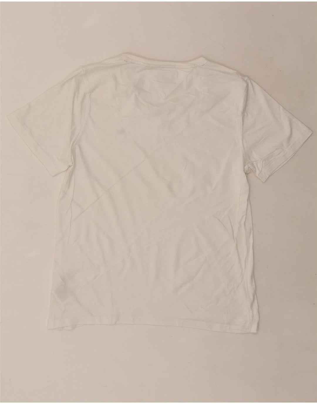 Camiseta Tommy Hilfiger Hombre Top Medium Blanco Algodón