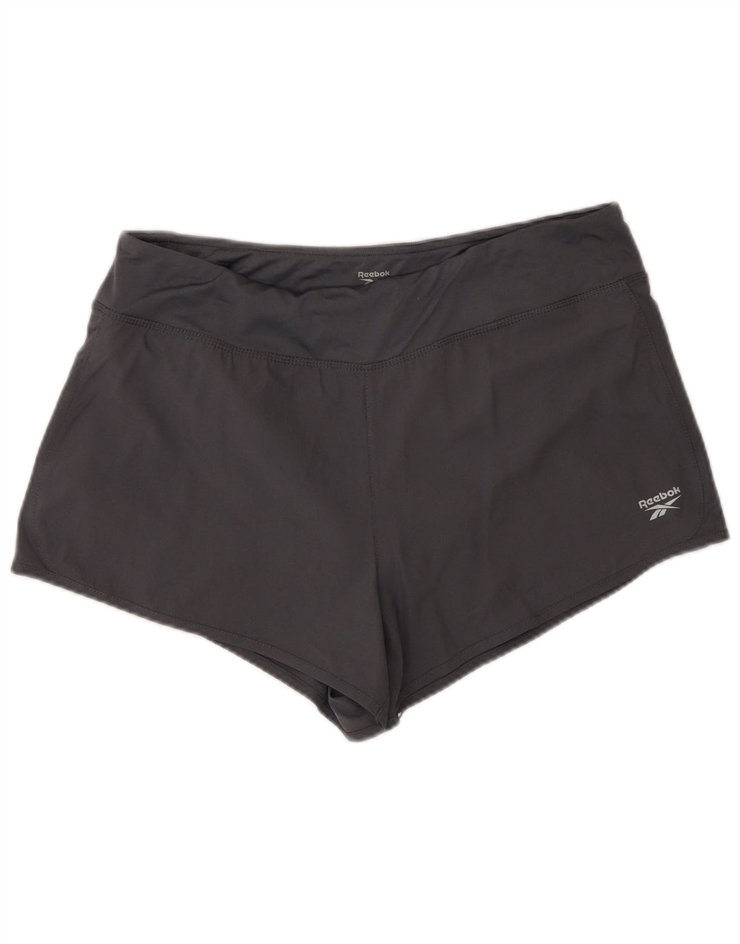 Reebok Pantalones cortos deportivos para mujer UK 46 Grande Gris Poliéster