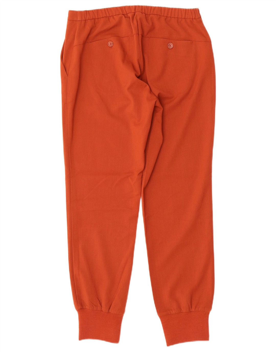 Sisley Pantalones Chinos Joggers para Mujer UK 8 Small W30 L27 Poliéster Rojo