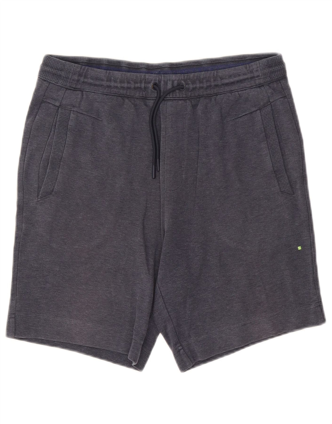 Hugo Boss Hombre Shorts deportivos con estampado pequeño Azul marino
