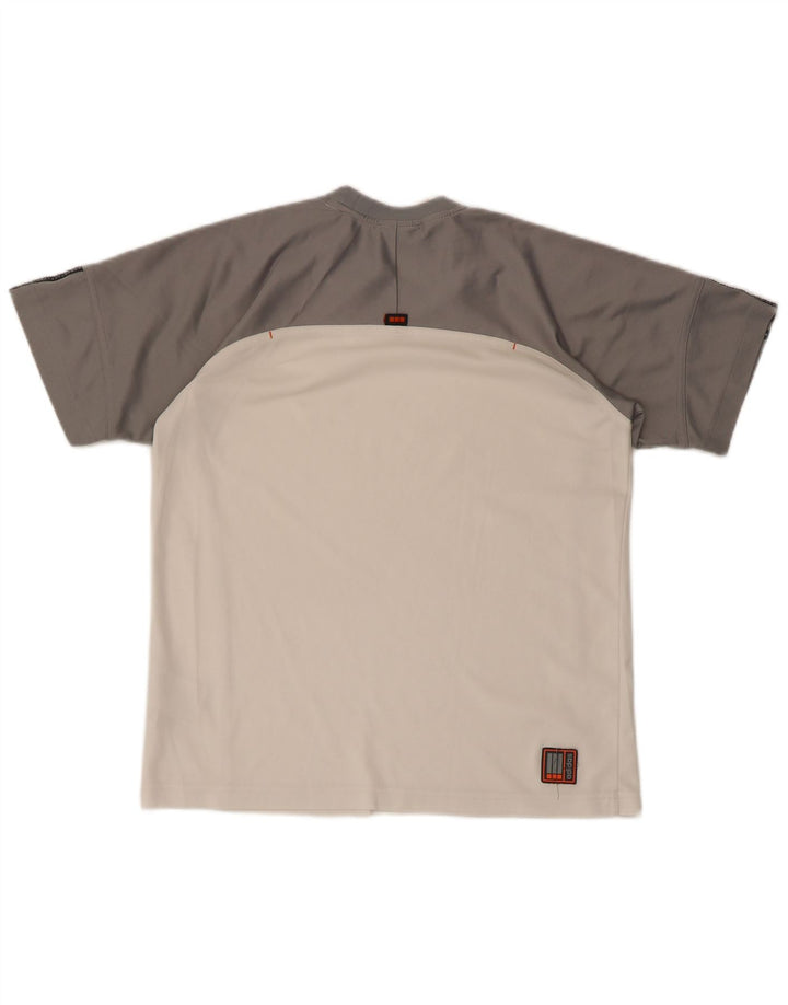 ADIDAS Camiseta Niño 13-14 Años Blanco Colorblock Poliéster