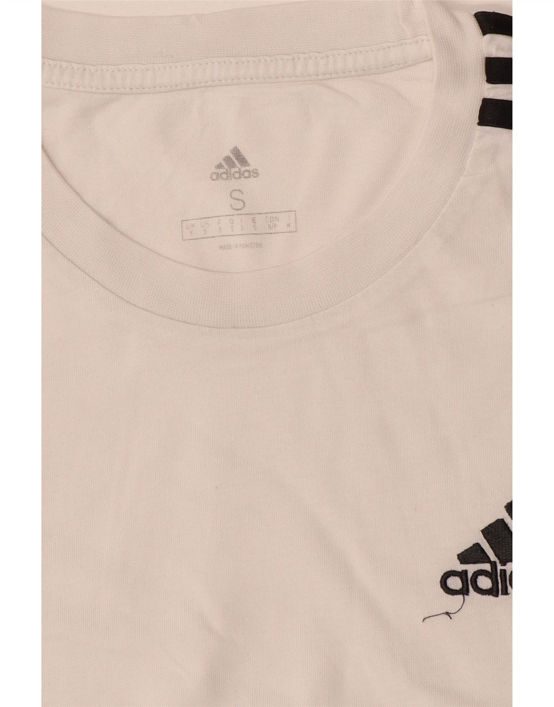 Adidas Hombre Camiseta Top Small Blanco