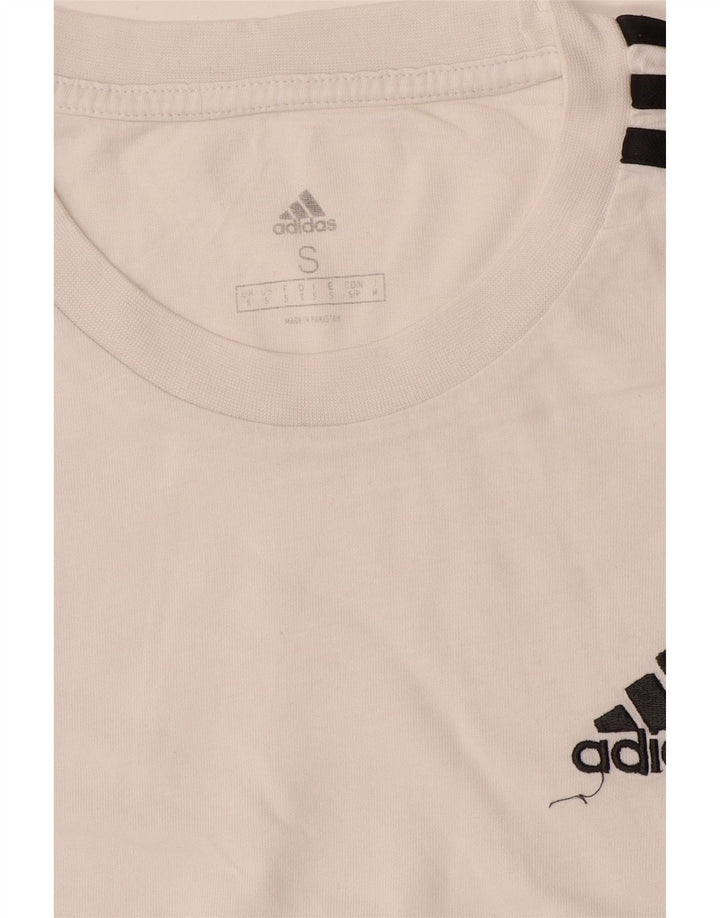 Adidas Hombre Camiseta Top Small Blanco