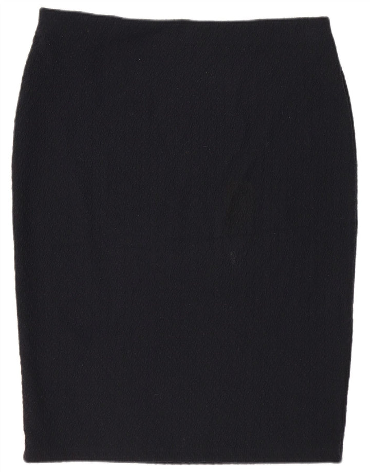 Marks & Spencer Falda lápiz para mujer UK 44 Large W32 Poliéster azul marino