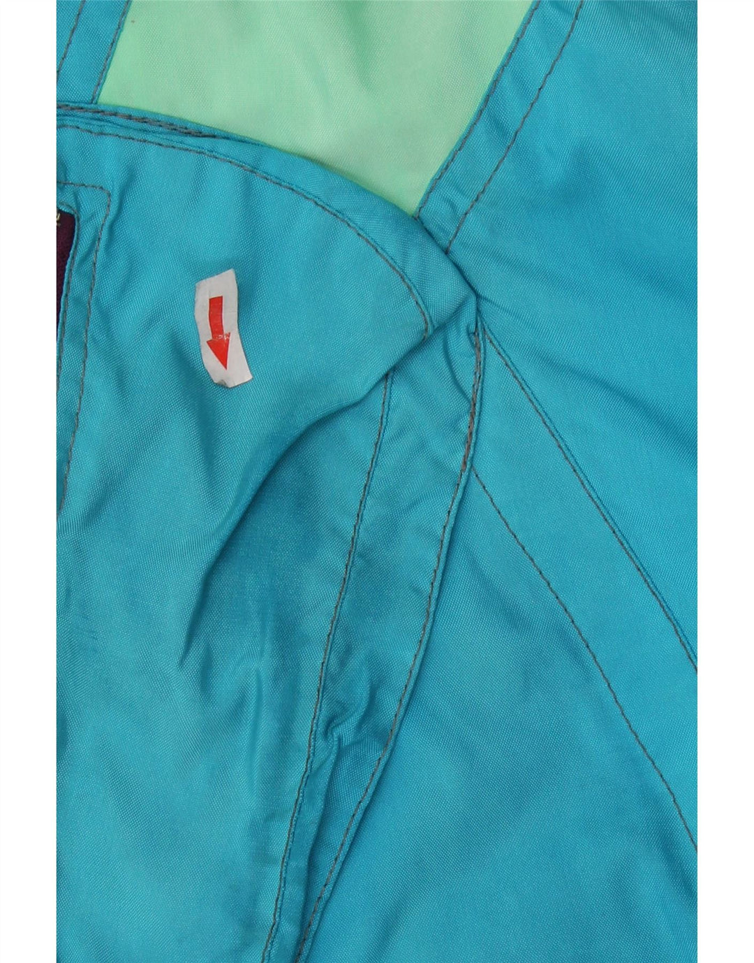 COLMAR Chaqueta de esquí holgada con capucha para hombre IT 44 XS Azul Colorblock