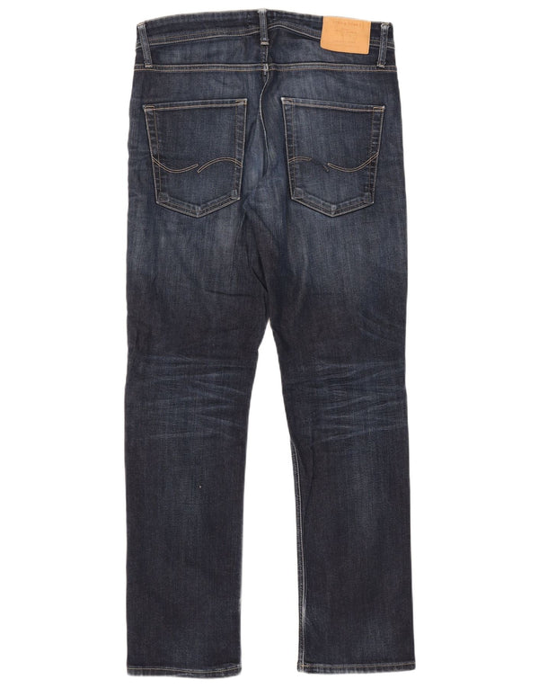 Jack & Jones Vaqueros rectos de corte regular Clark para hombre W32 L32 Azul