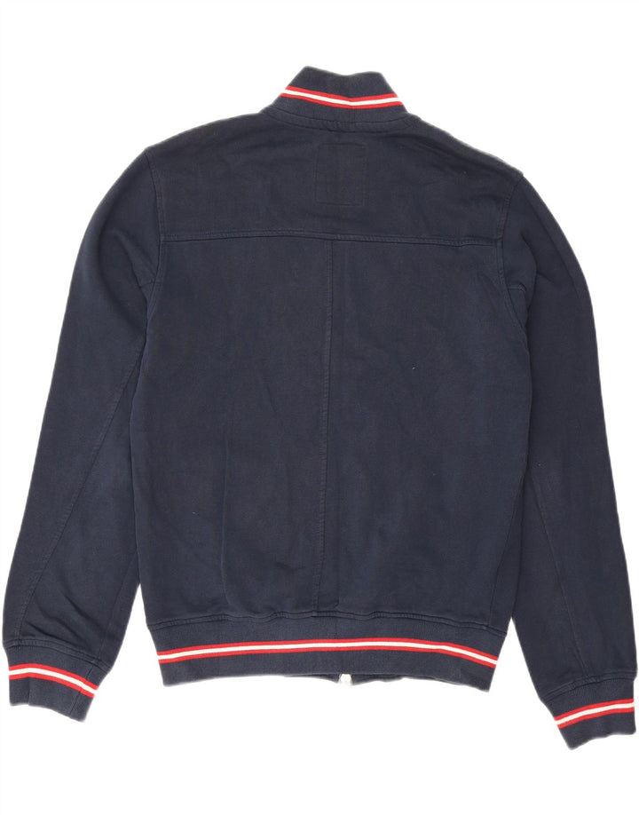 Sundek - Chaqueta de chándal para hombre, talla grande, algodón azul marino