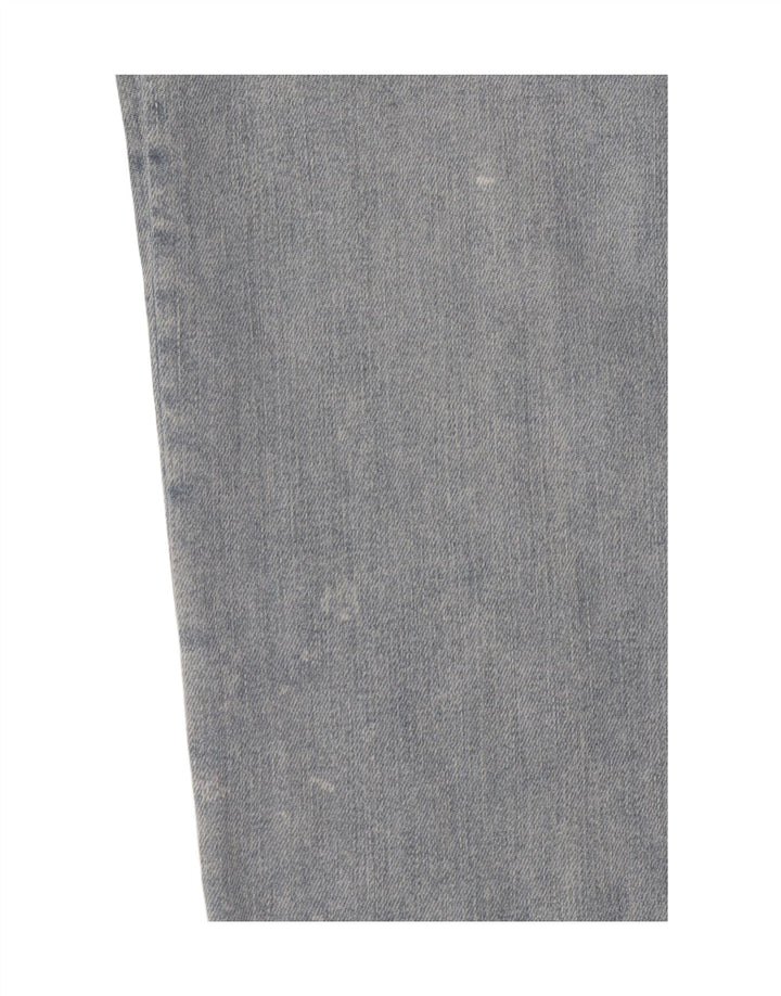 ZARA Vaqueros Rectos Mujer EU 40 Medium W30 L26 Azul Algodón