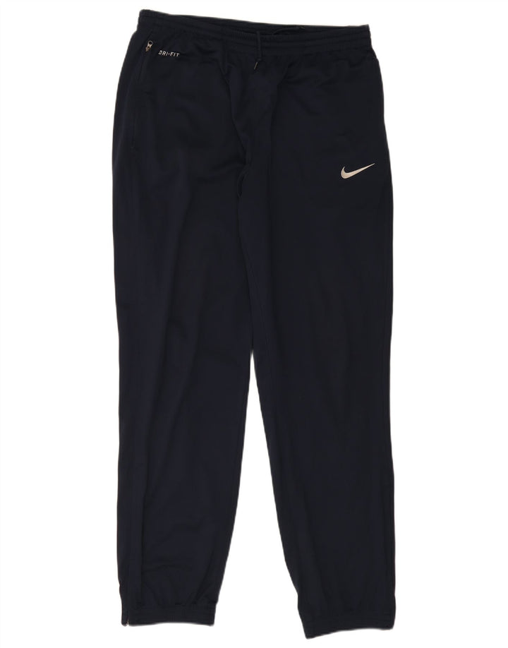 Nike Hombre Dri Fit Chándal Pantalones Joggers Grande Azul Marino Poliéster