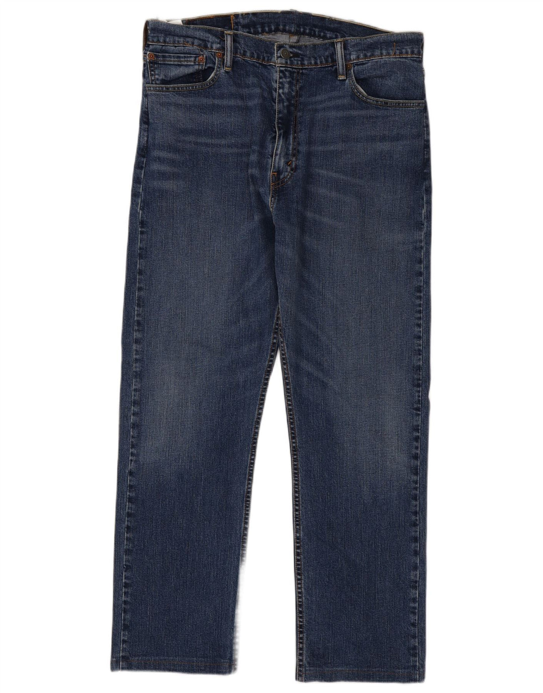 Levi's Hombre 518 Vaqueros Rectos W38 L29 Algodón Azul