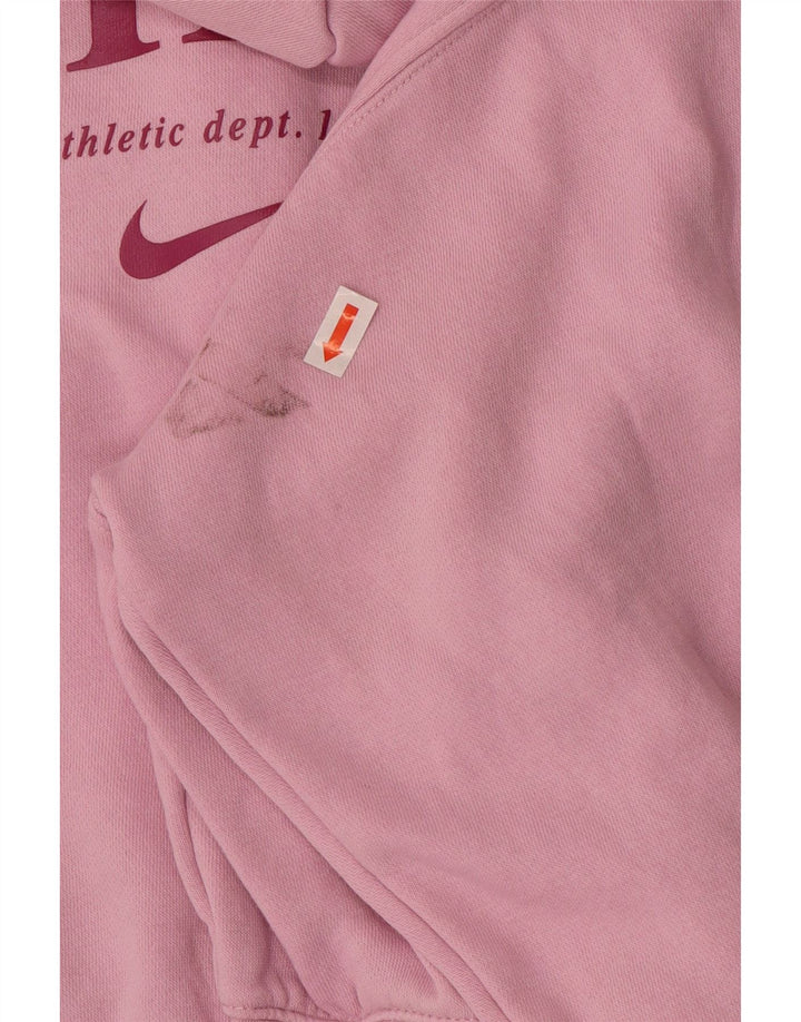 NIKE Suéter con capucha y cremallera extragrande para niñas 13-14 años XL Rosa
