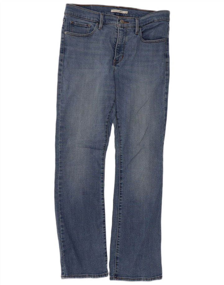 Levi's Hombre 315 Shaping Bootcut Jeans W31 L30 Algodón Azul