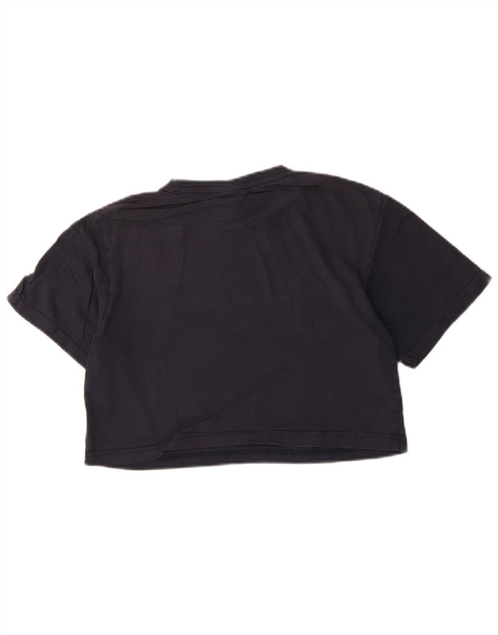 Ellesse Camiseta corta con gráfico para mujer UK 8 Small Grey