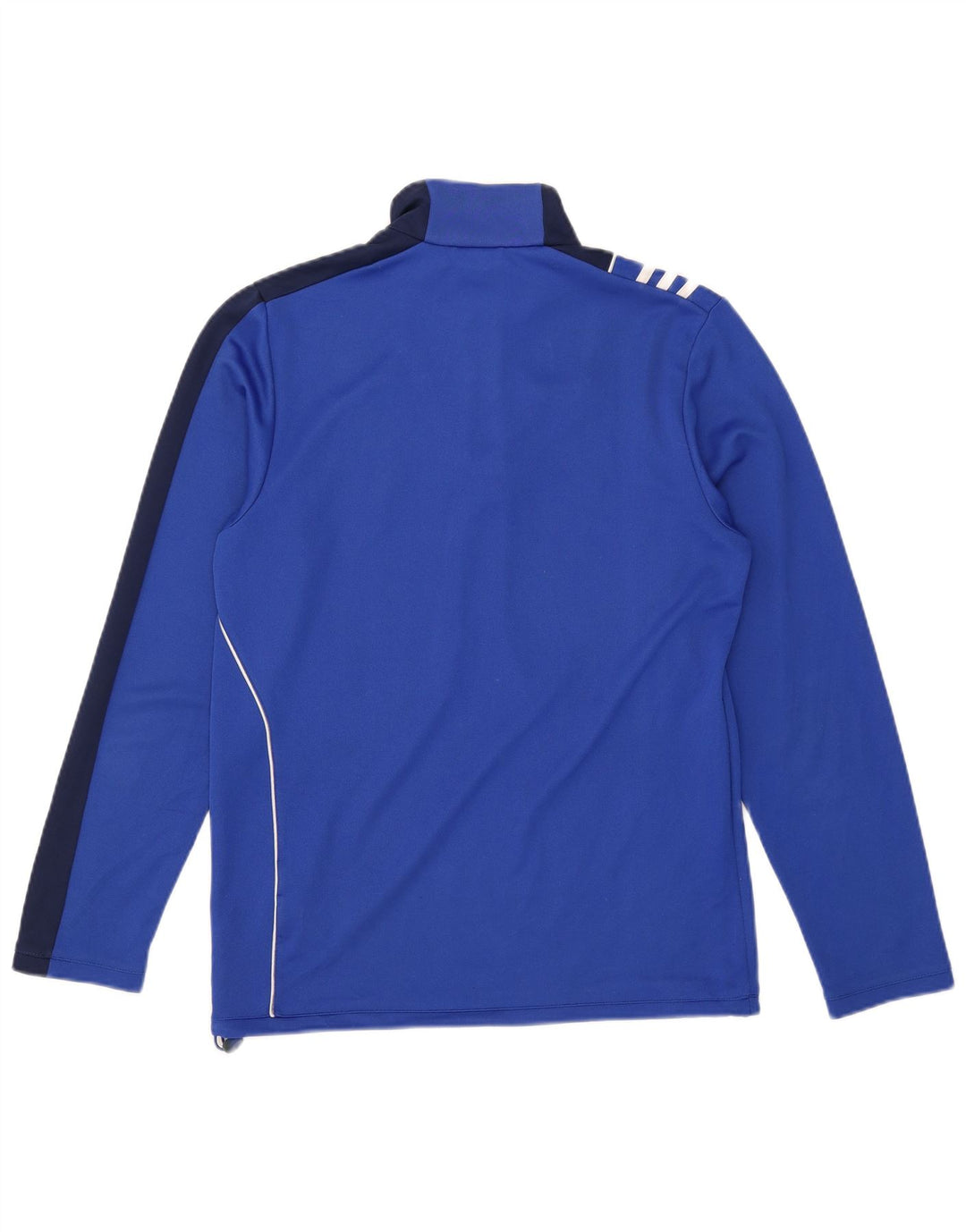 Adidas Mens Climalite Jersey Chándal Top UK 38/40 Azul Medio