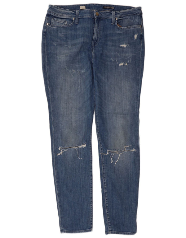 Tommy Hilfiger Vaqueros Slim Desgastados Novia para Mujer W30 L30 Algodón Azul