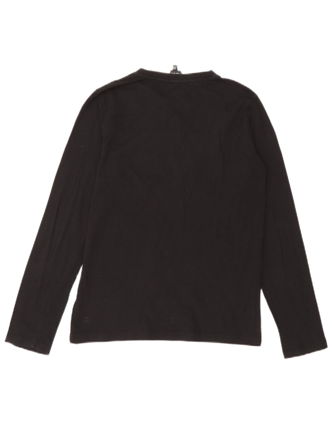 Armani Boys Graphic Top manga larga 13-14 años Negro Colorblock