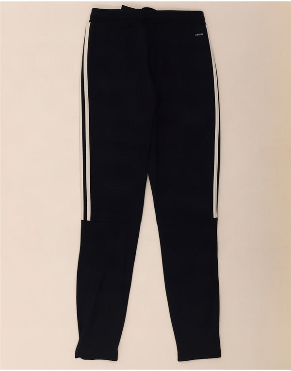 Adidas Mens Climalite Chándal Pantalones Pequeños Azul Marino Poliéster