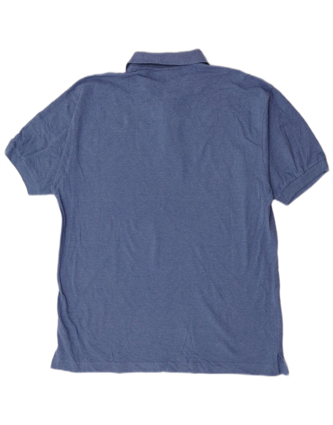 Polo Lotto Hombre Grande Azul Algodón