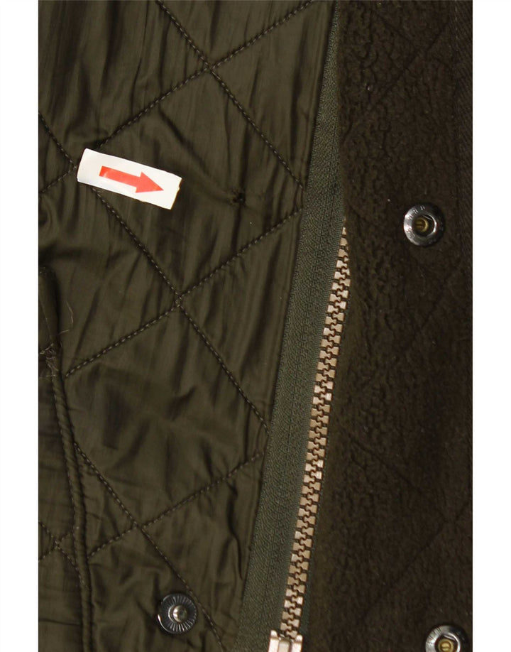 Barbour Chaqueta acolchada para hombre UK 36 Small Verde Poliamida