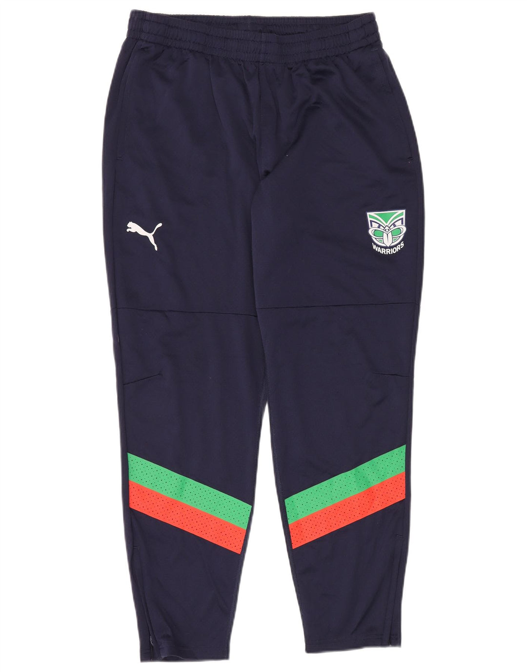 PUMA Pantalón de chándal Warriors para hombre XL Azul marino Colorblock Poliéster