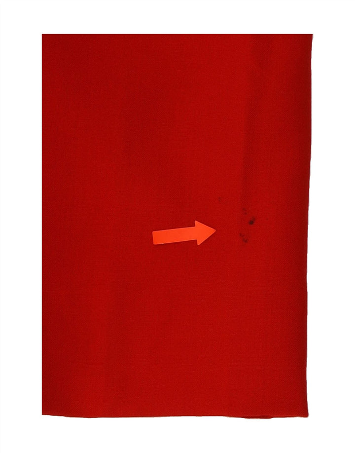 GIANNI VERSACE Womens Chino Trousers IT 42 Medium W28 L28 Red Designer Vintage Gianni Versace and Second-Hand Gianni Versace from Messina Hembry 